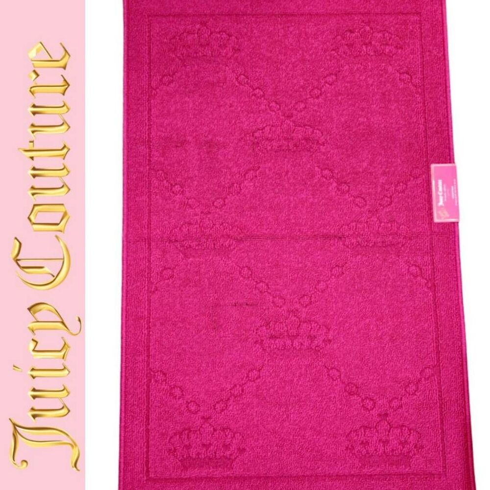 Juicy Couture Home Crown Embossed Accent Rug